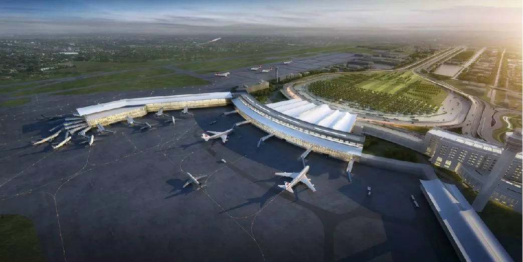 南京禄口机场T1航站楼扩建